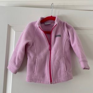 Columbia zip up fleece